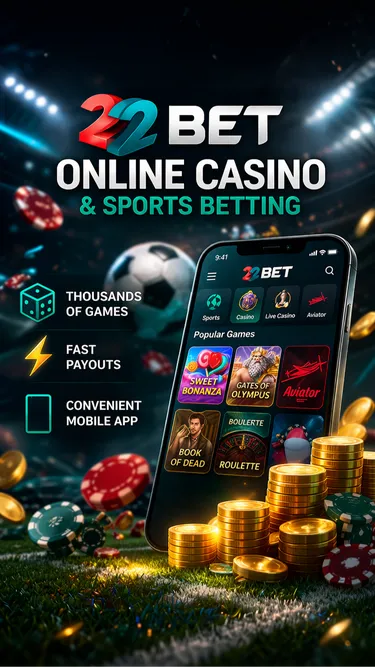22BET CASINO Screenshot