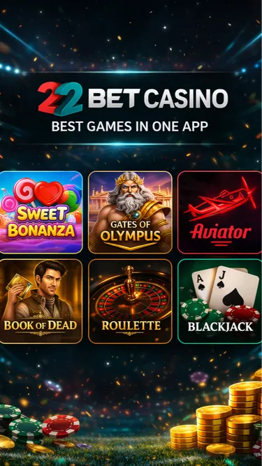 22BET CASINO Screenshot
